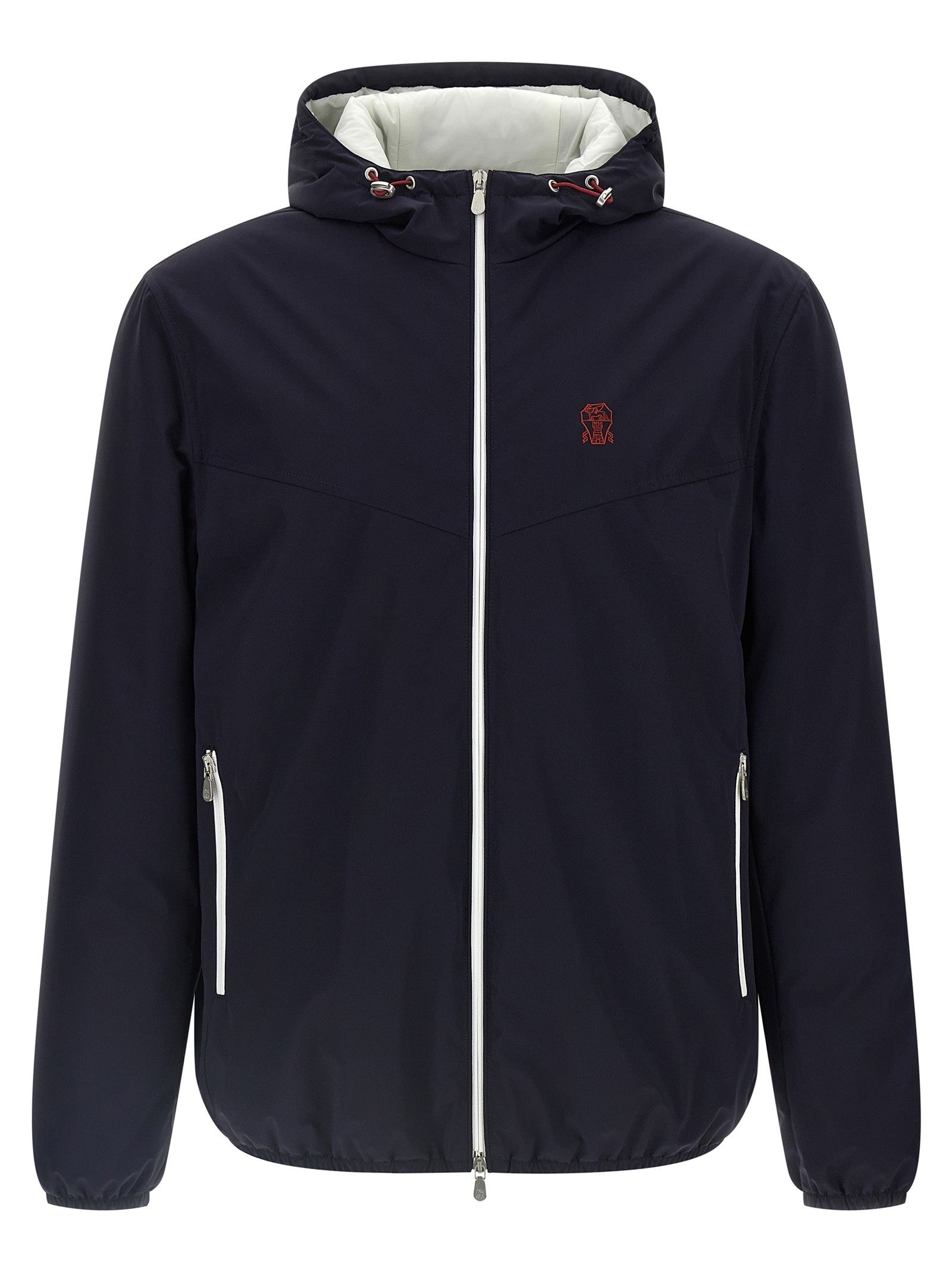 Brunello Cucinelli Windproof Jacket Blue