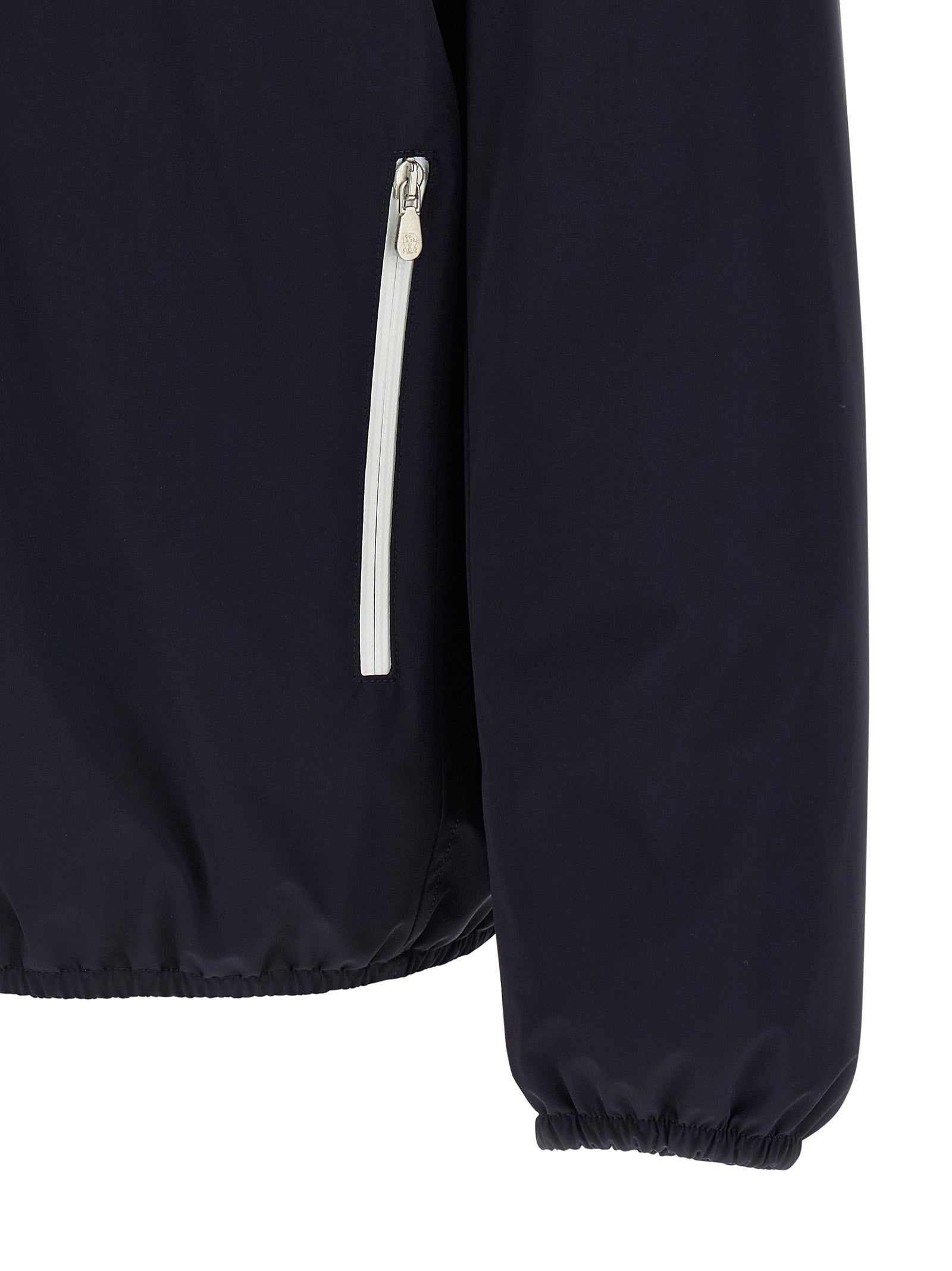 Brunello Cucinelli Windproof Jacket Blue