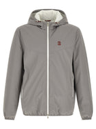 Brunello Cucinelli Windproof Jacket Grey