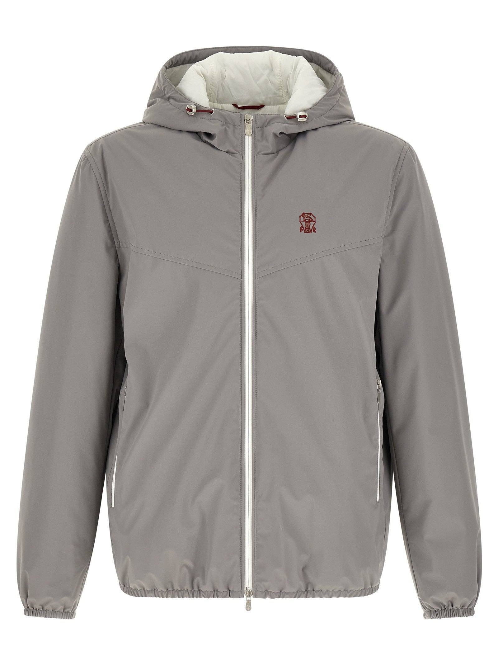 Brunello Cucinelli Windproof Jacket Grey