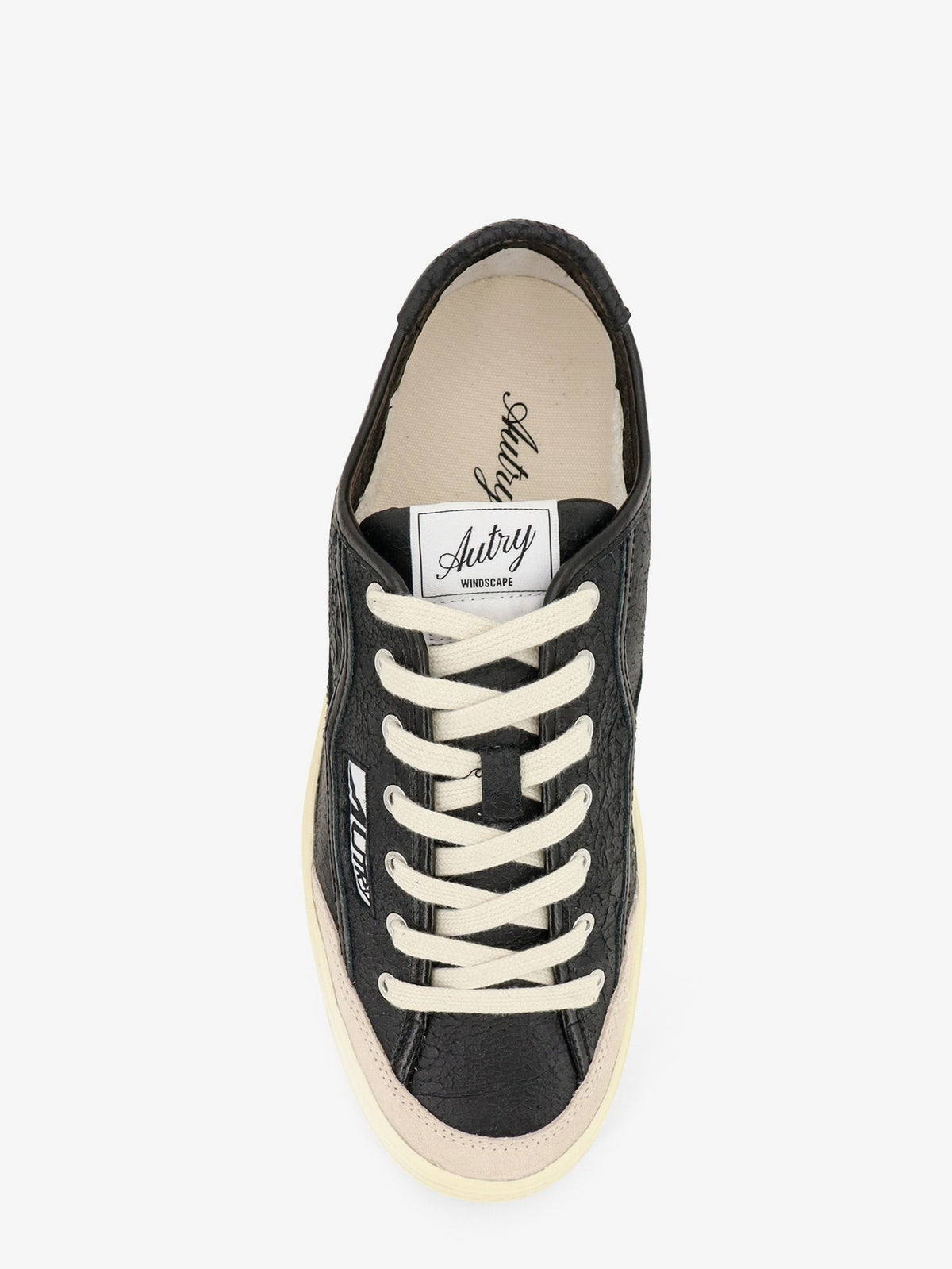 AUTRY Men's Windscape Leather Sneakers Beige, view 5