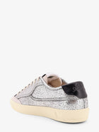 AUTRY Women's Windscape Low Silver Leather Sneakers Silver, view 3