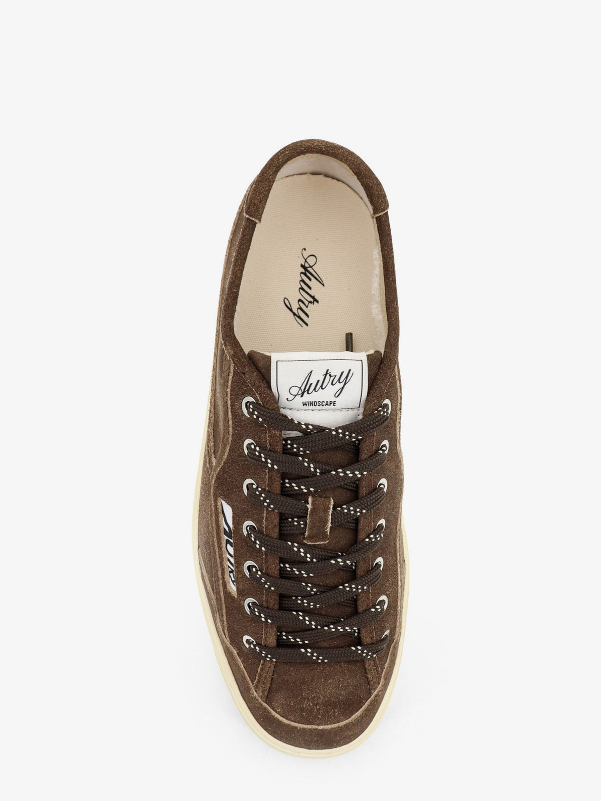 AUTRY Men's Windscape Suede Sneakers Beige, view 5