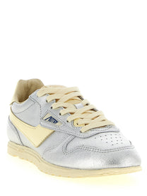 AUTRY Windspin Sneakers Silver