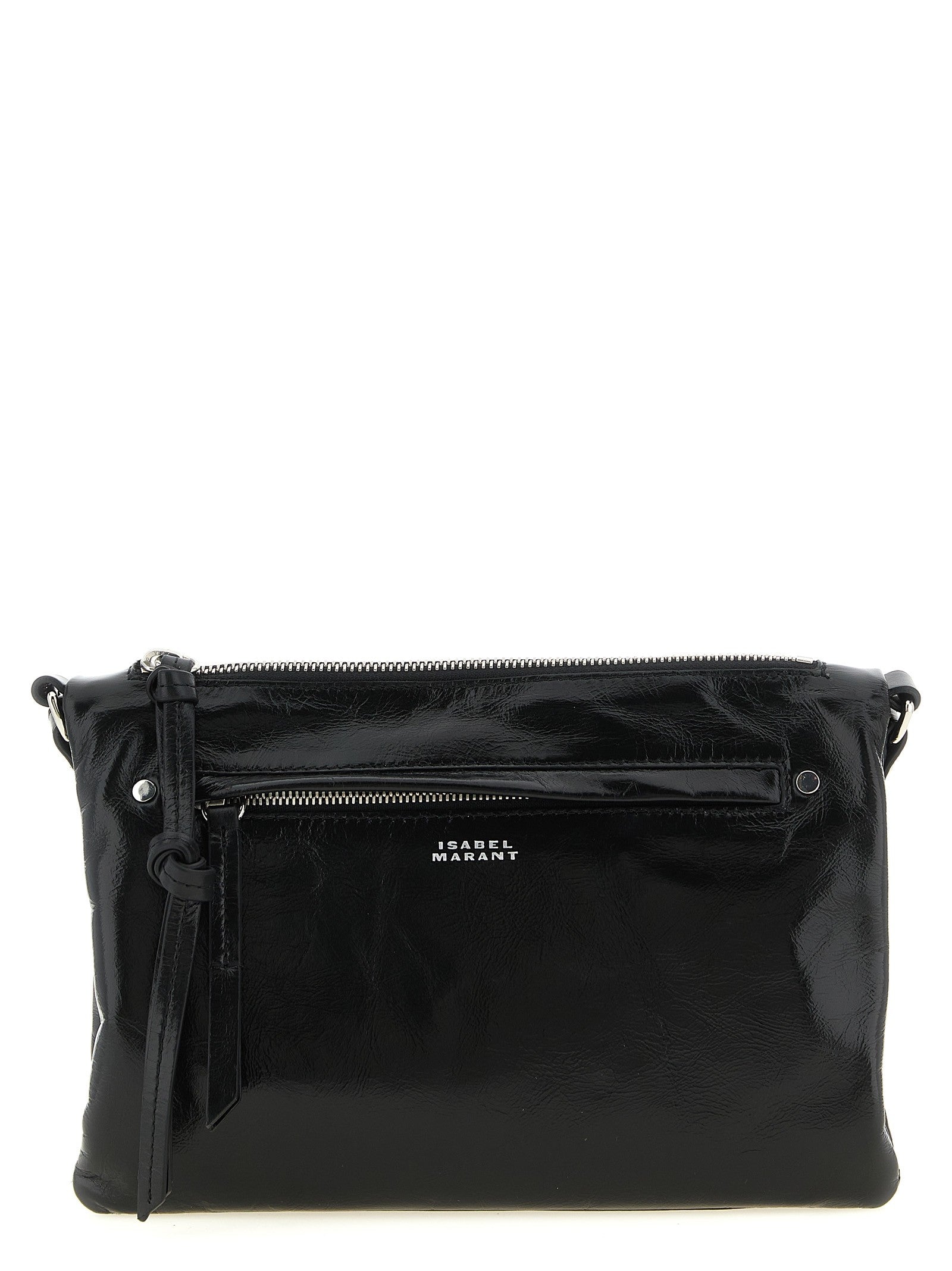 Isabel Marant Winna Duo Crossbody Bag Black