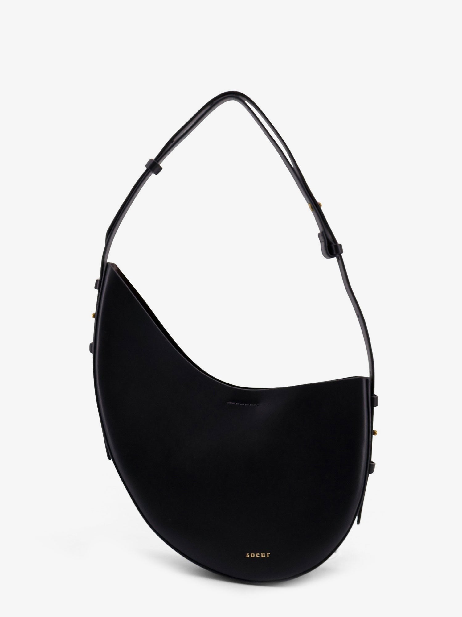 Soeur Women's Wino Leather Shoulder Bag Silver