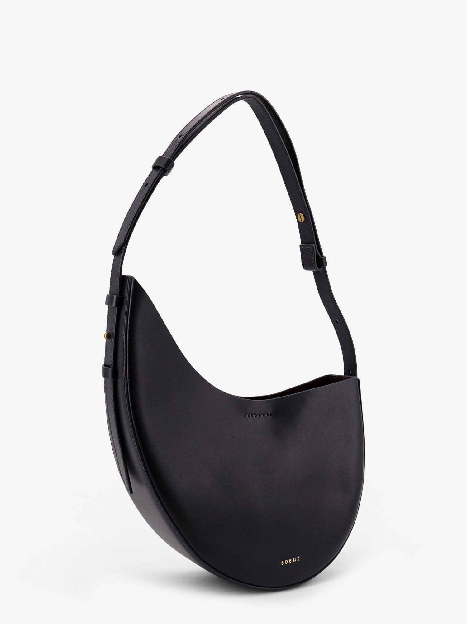 Soeur Women's Wino Leather Shoulder Bag Silver