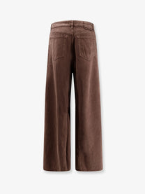 Pinko Women's Winona Denim Trousers Brown