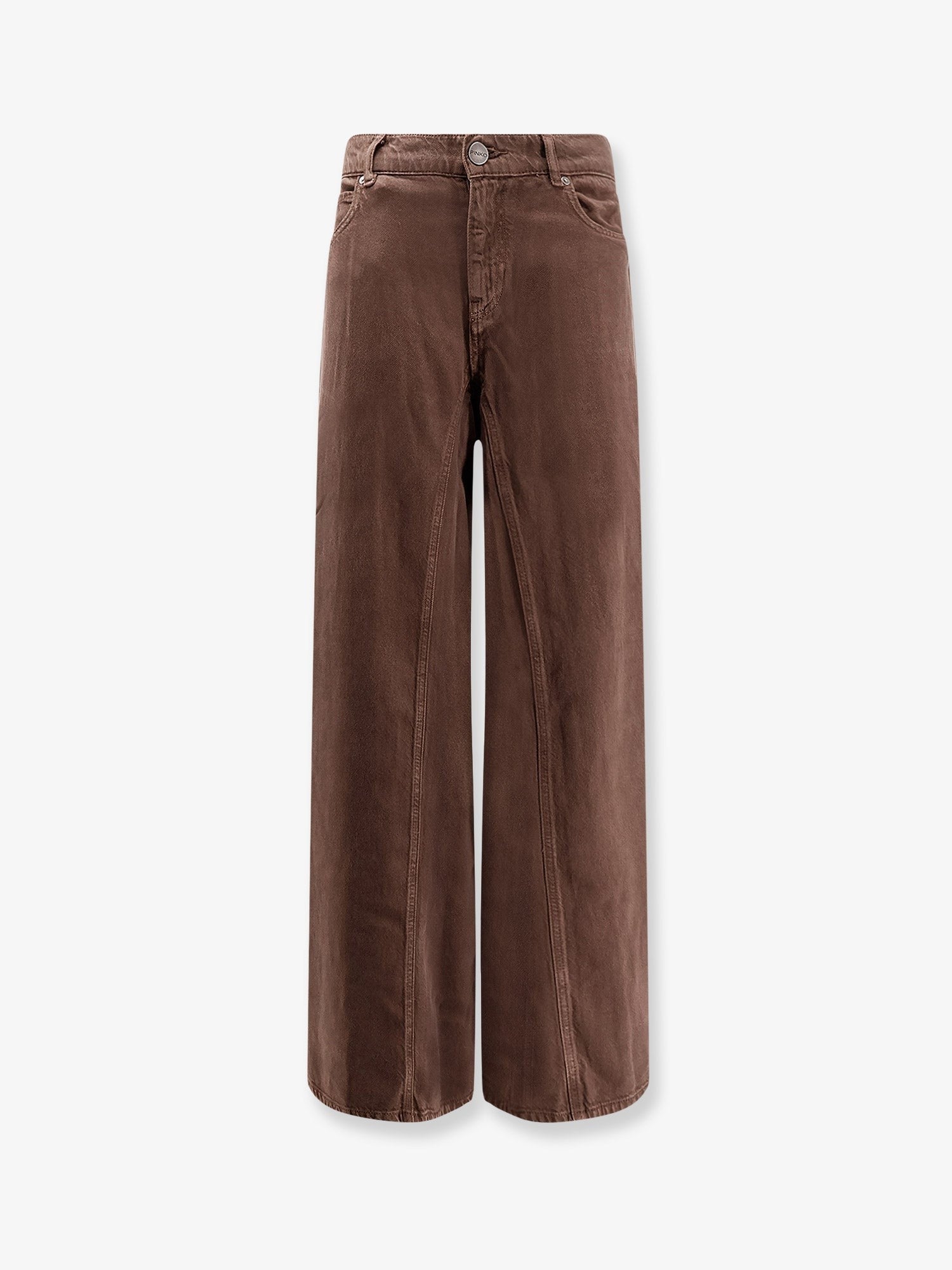 Pinko Women's Winona Denim Trousers Brown