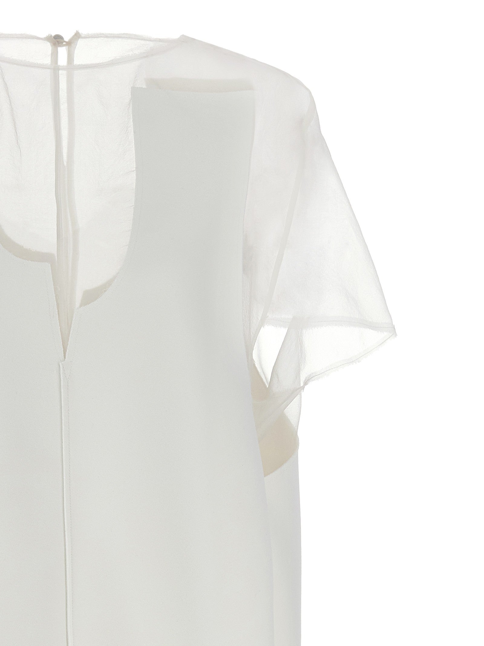 Khaite Winona Dress White