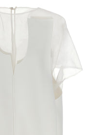 Khaite Winona Dress White