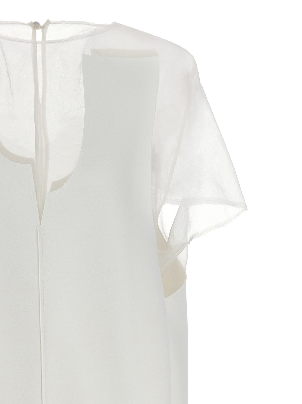 Khaite Winona Dress White, view 3