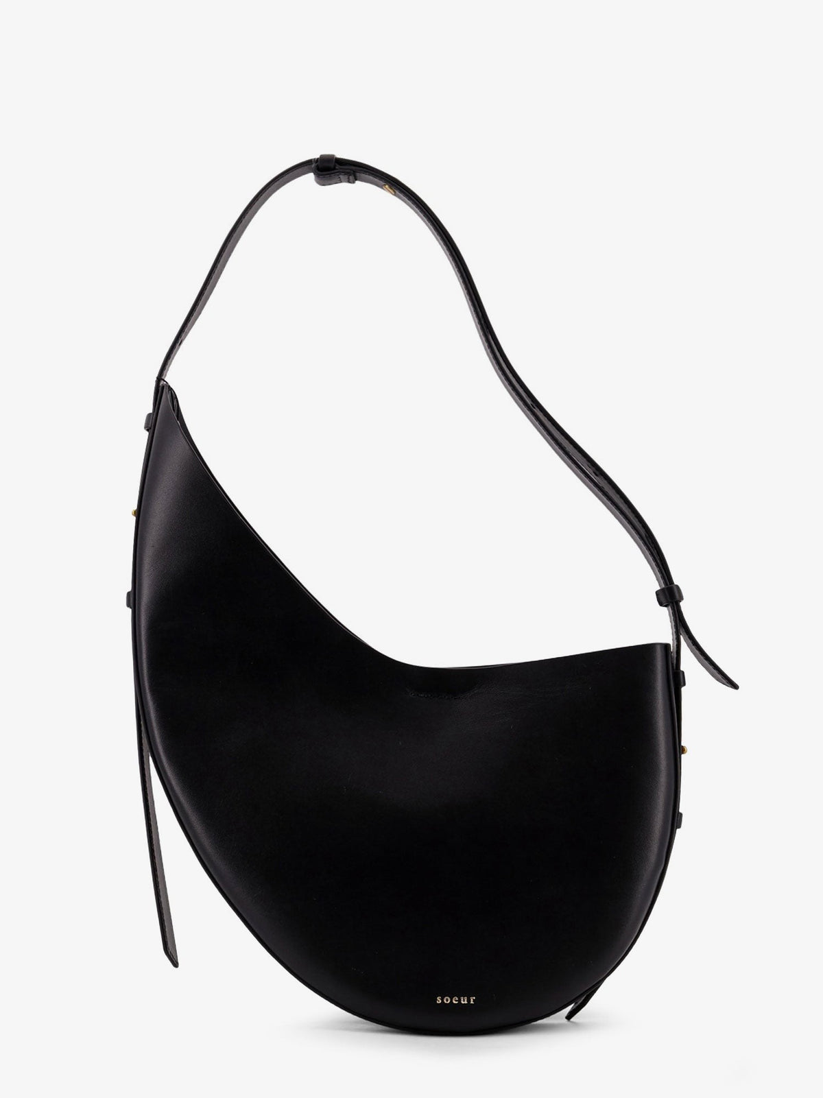 Soeur Women's Winona Leather Crossbody Bag Black