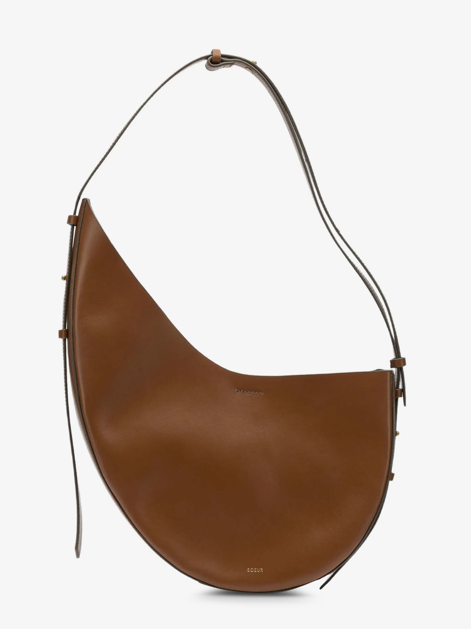 Soeur Women's Winona Leather Crossbody Bag White