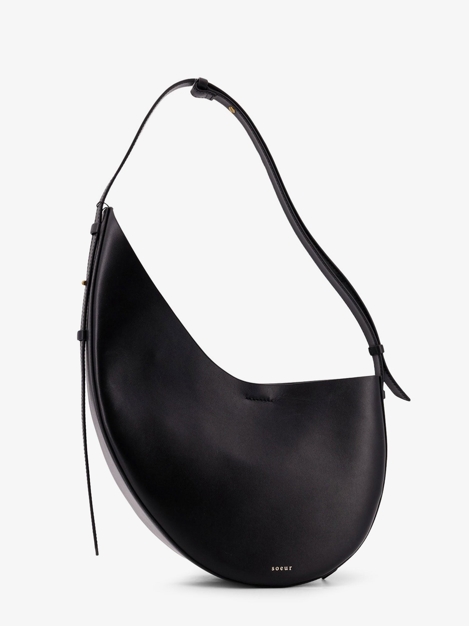 Soeur Women's Winona Leather Crossbody Bag Black