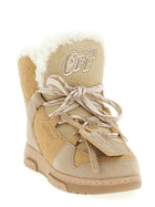 Off-White Winter Ankle Boots Beige, view 3