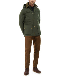 Barbour Men's Winter Ashby Jacket Green