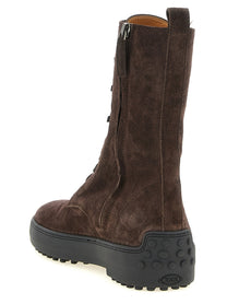 Tod's Winter Gommino Ankle Boots Brown