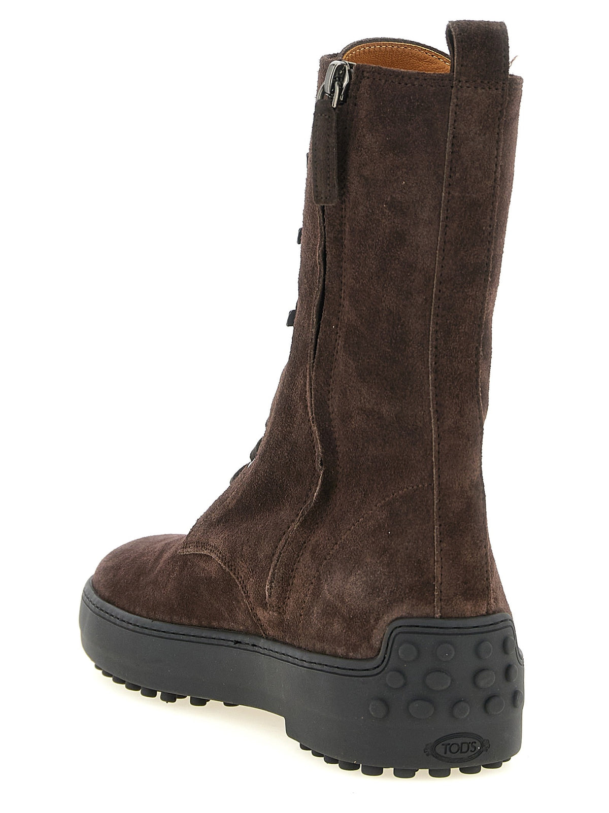 Tod's Winter Gommino Ankle Boots Brown, view 3