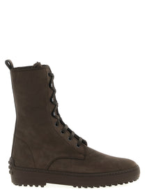 Tod's Winter Gommino Ankle Boots Brown