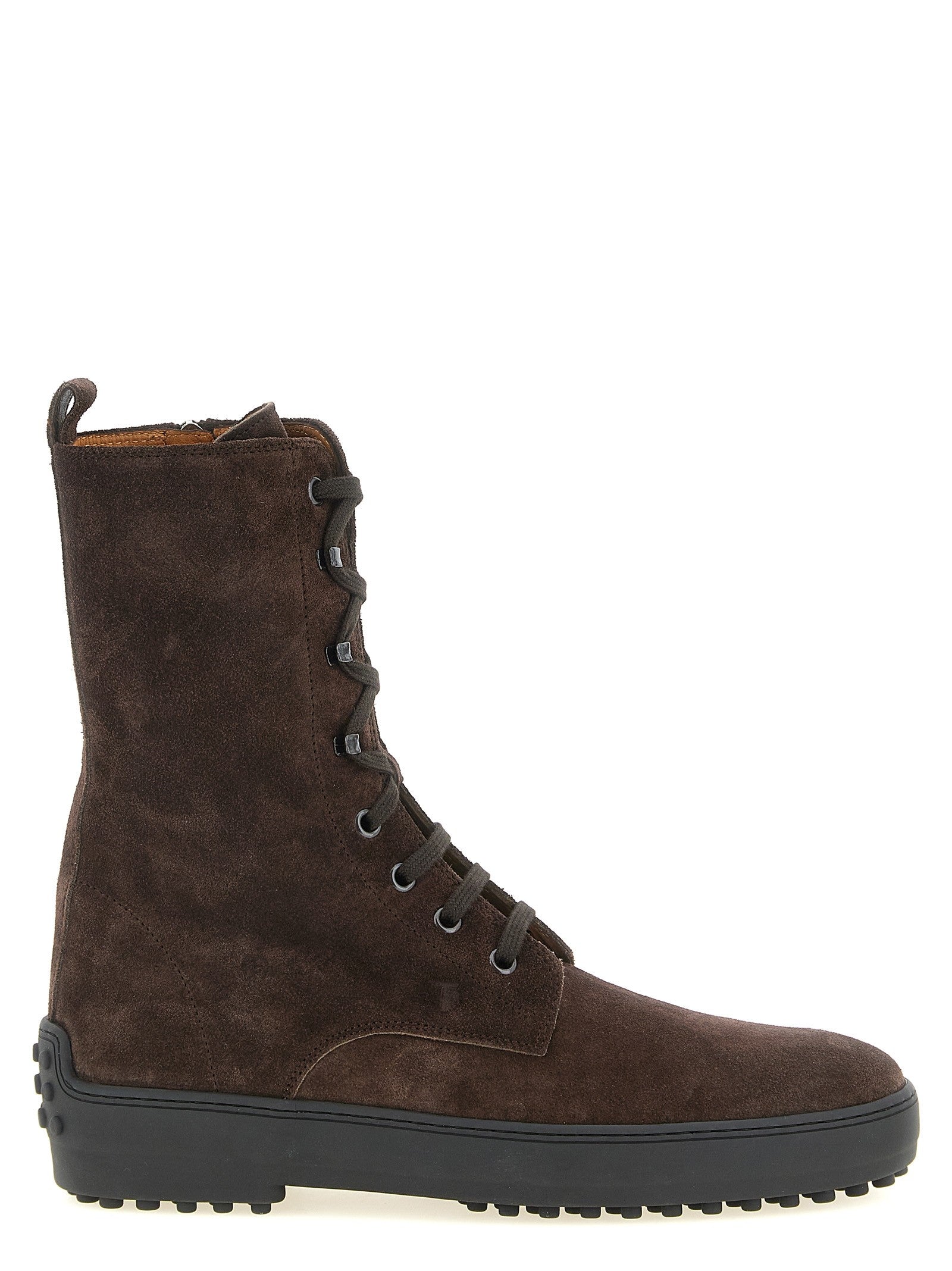 Tod's Winter Gommino Ankle Boots Brown