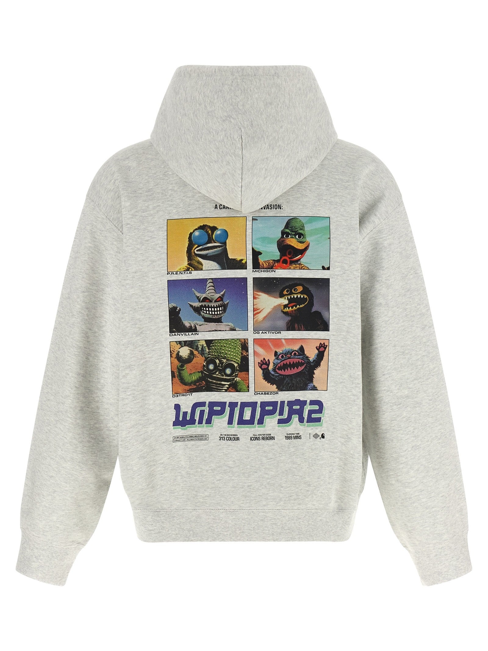 Carhartt Wip Wiptopia II Hoodie Grey