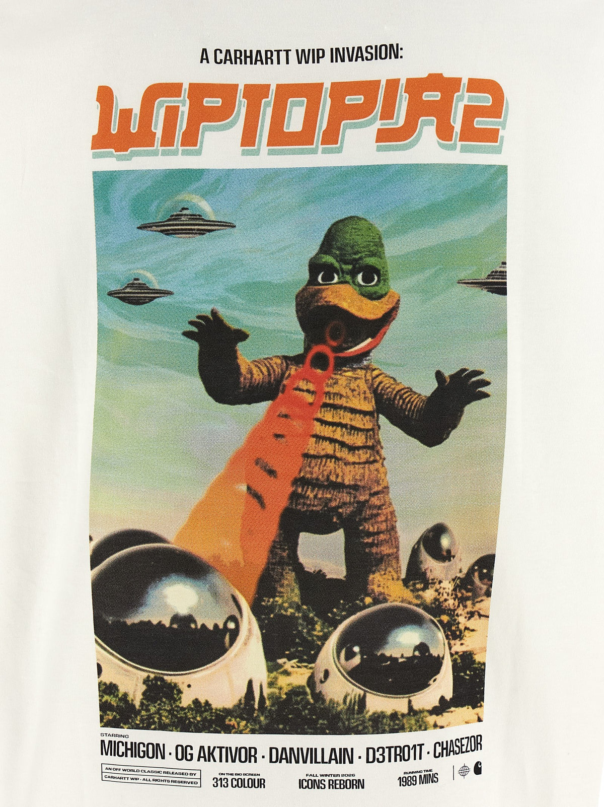 Carhartt Wip Wiptopia II Shirt White, view 4