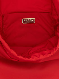 PRADA Wish in Re Nylon Pouch Red