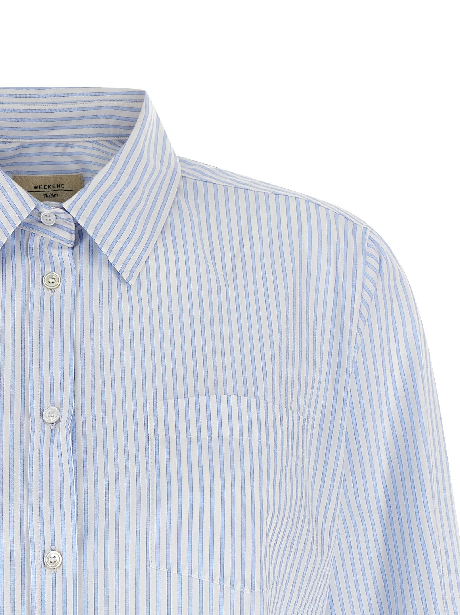 Weekend Max Mara Wkdbahamas Shirt Blue
