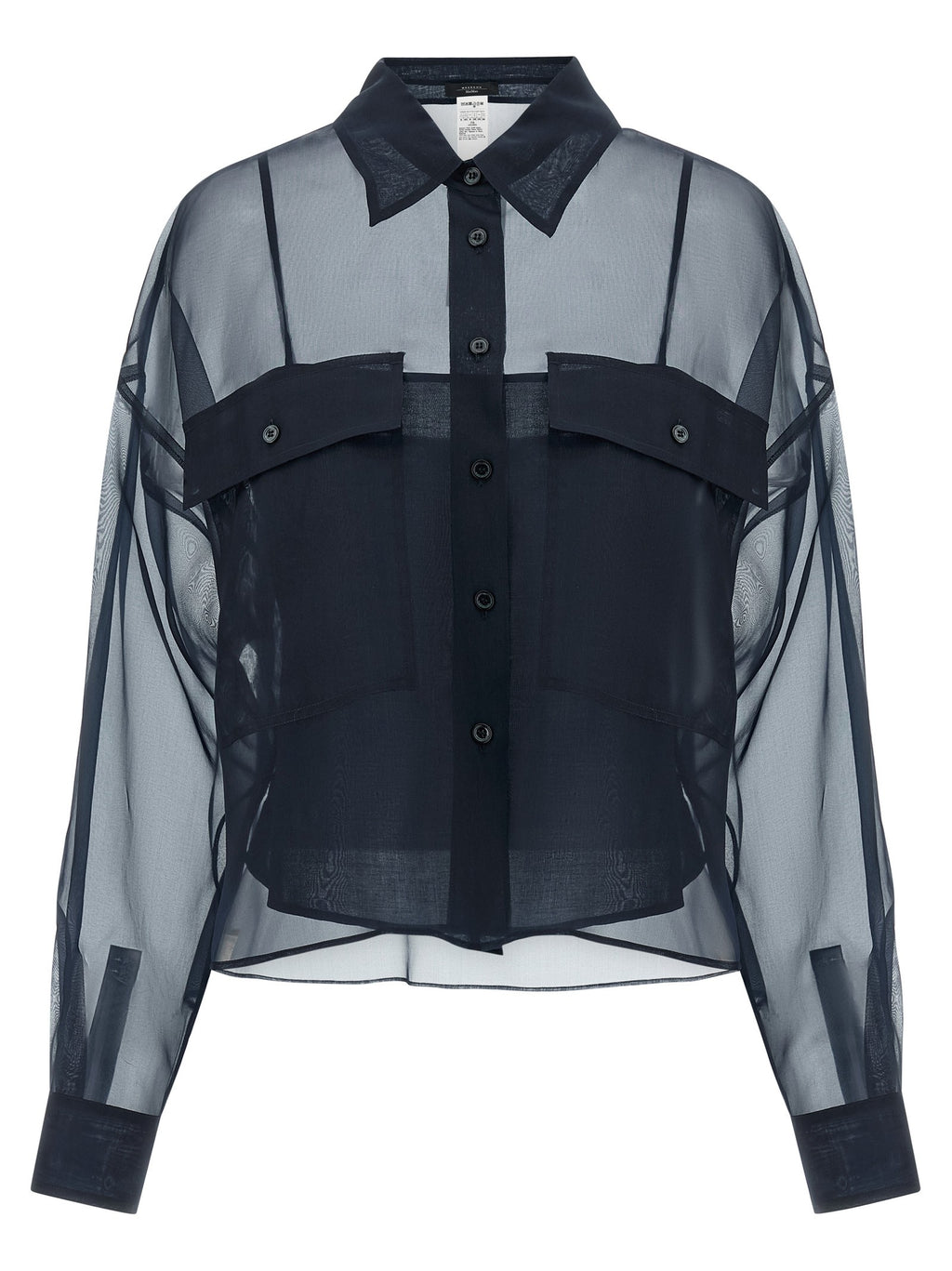 Weekend Max Mara Wkdcolomba Shirt Blue