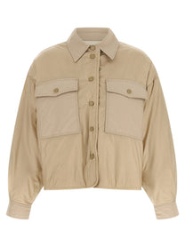 Weekend Max Mara Wkdsughero Padded Jacket Beige