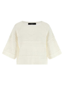 Weekend Max Mara Wkiorche Sweater White