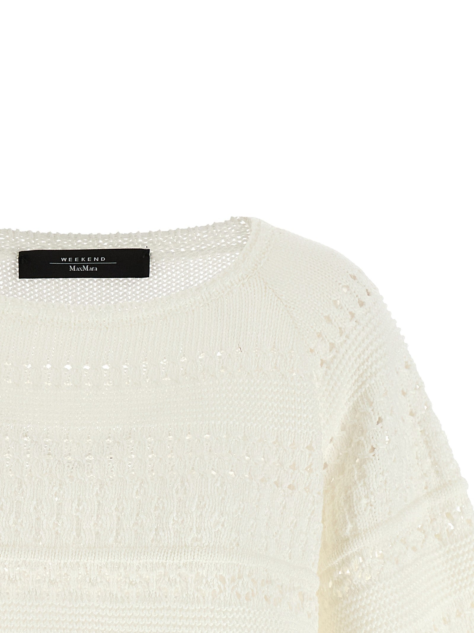 Weekend Max Mara Wkiorche Sweater White
