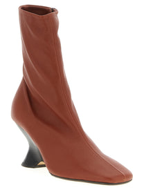 Dries Van Noten WL Ankle Boots Brown