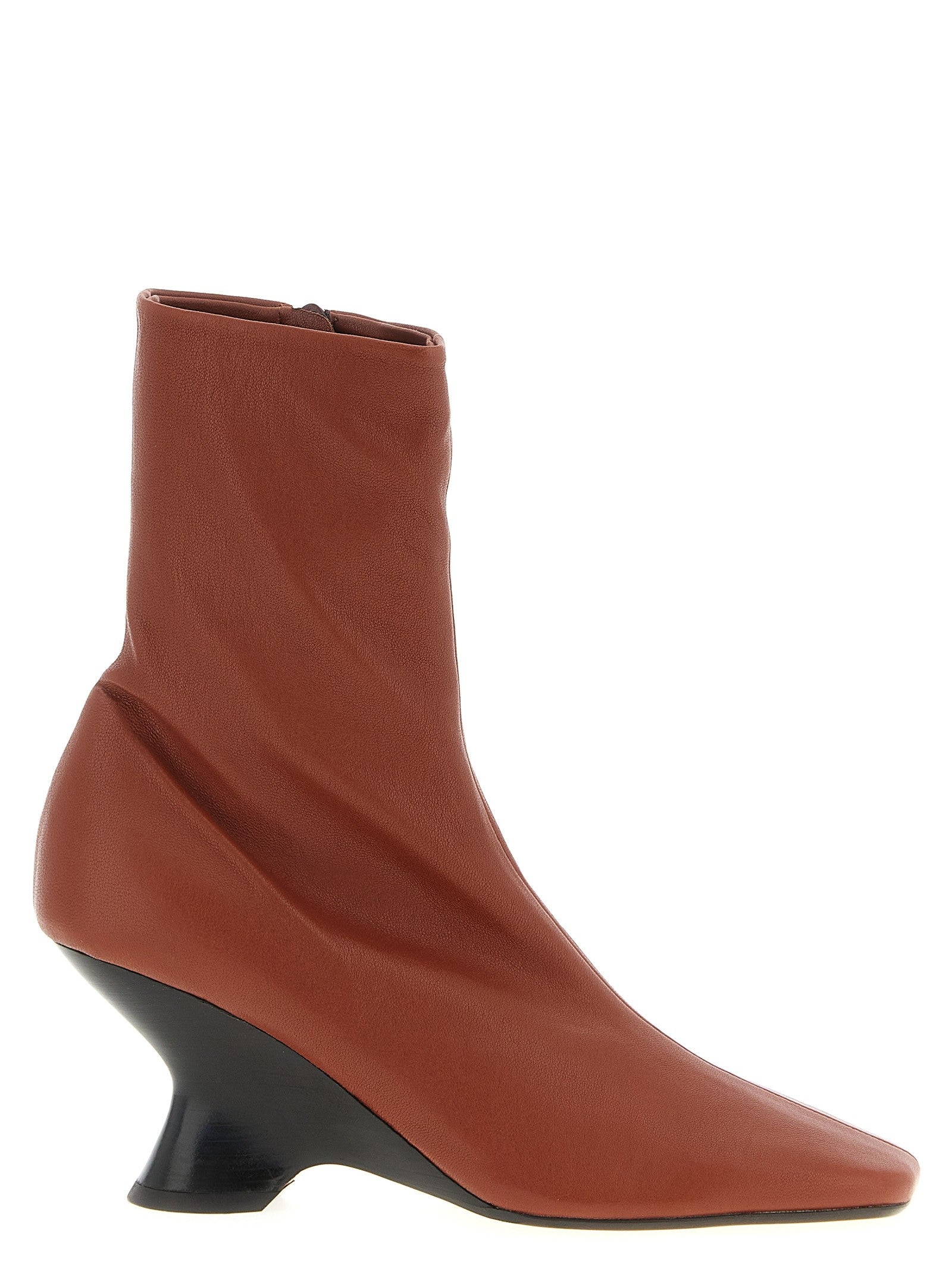Dries Van Noten WL Ankle Boots Brown