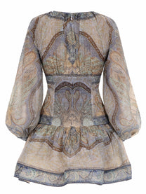 Zimmermann Women's Wonderlust Mini Dress Multicolor