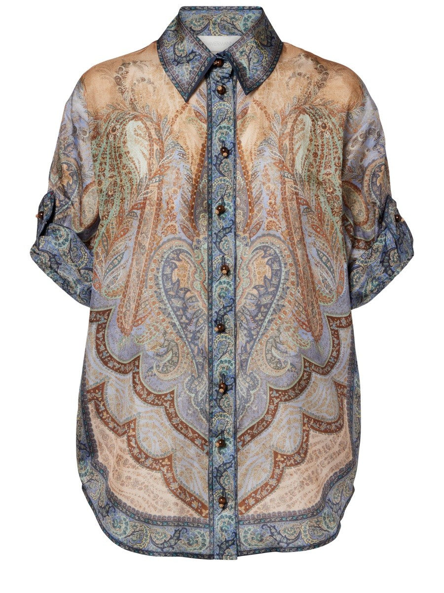 Zimmermann Women's Wonderlust Shirt Multicolor