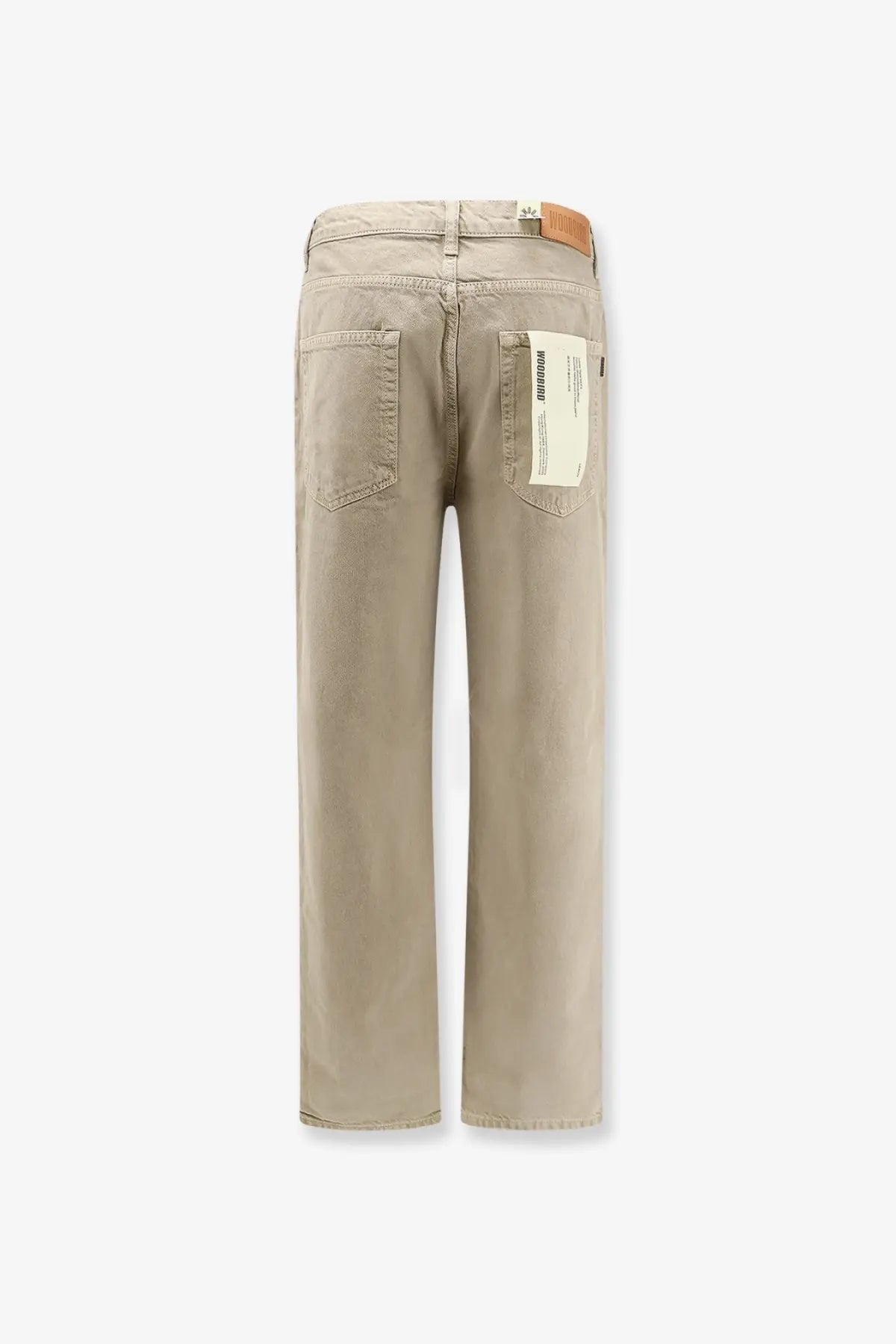 Woodbird Men's Wbleroy Base Beige Denim Trousers Beige, view 2