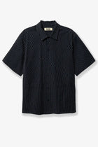 Woodbird Men's Wbwang Shiko Cotton Shirt Blue