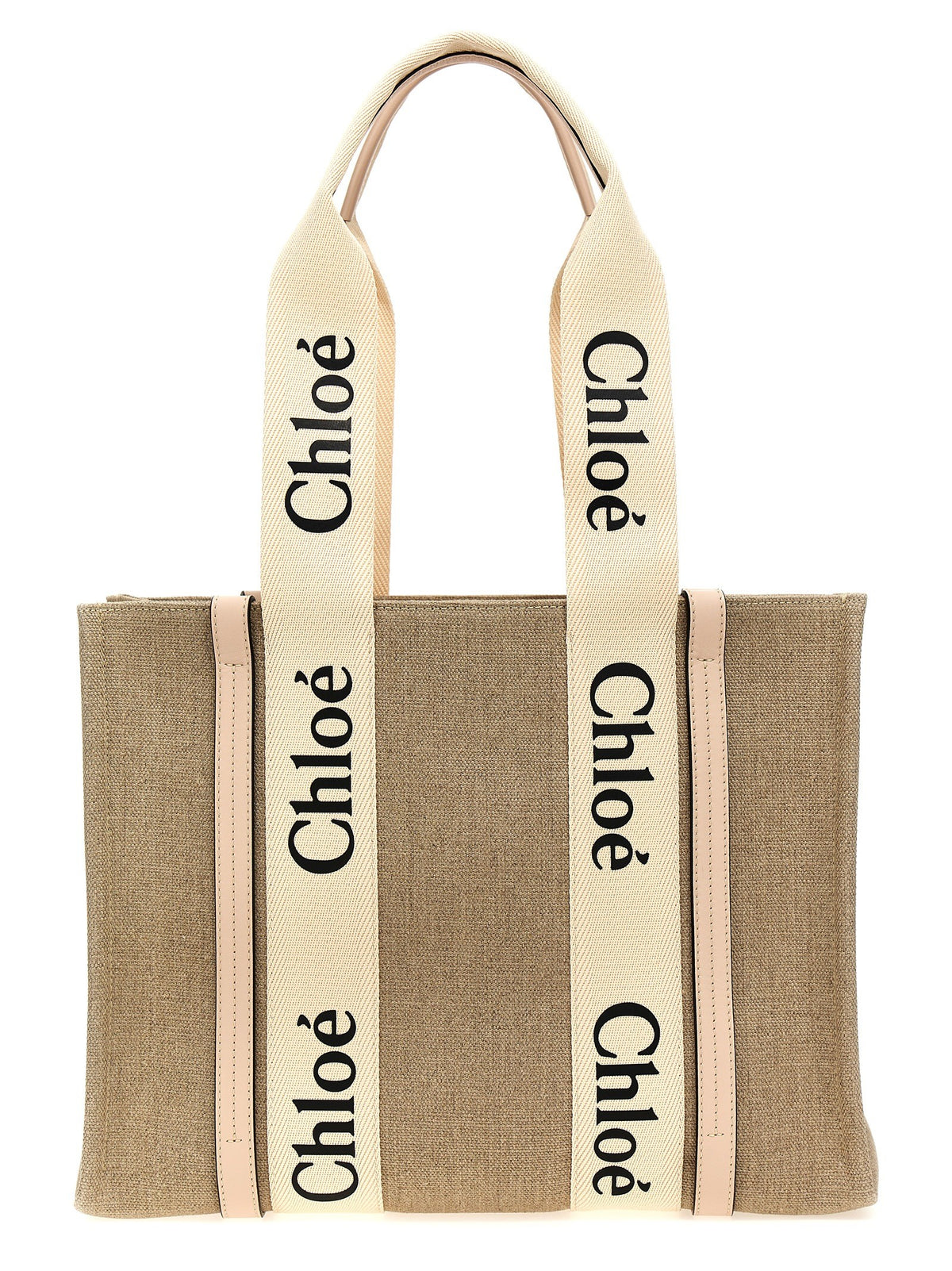 Chloé Woody Medium Shopping Bag Blue