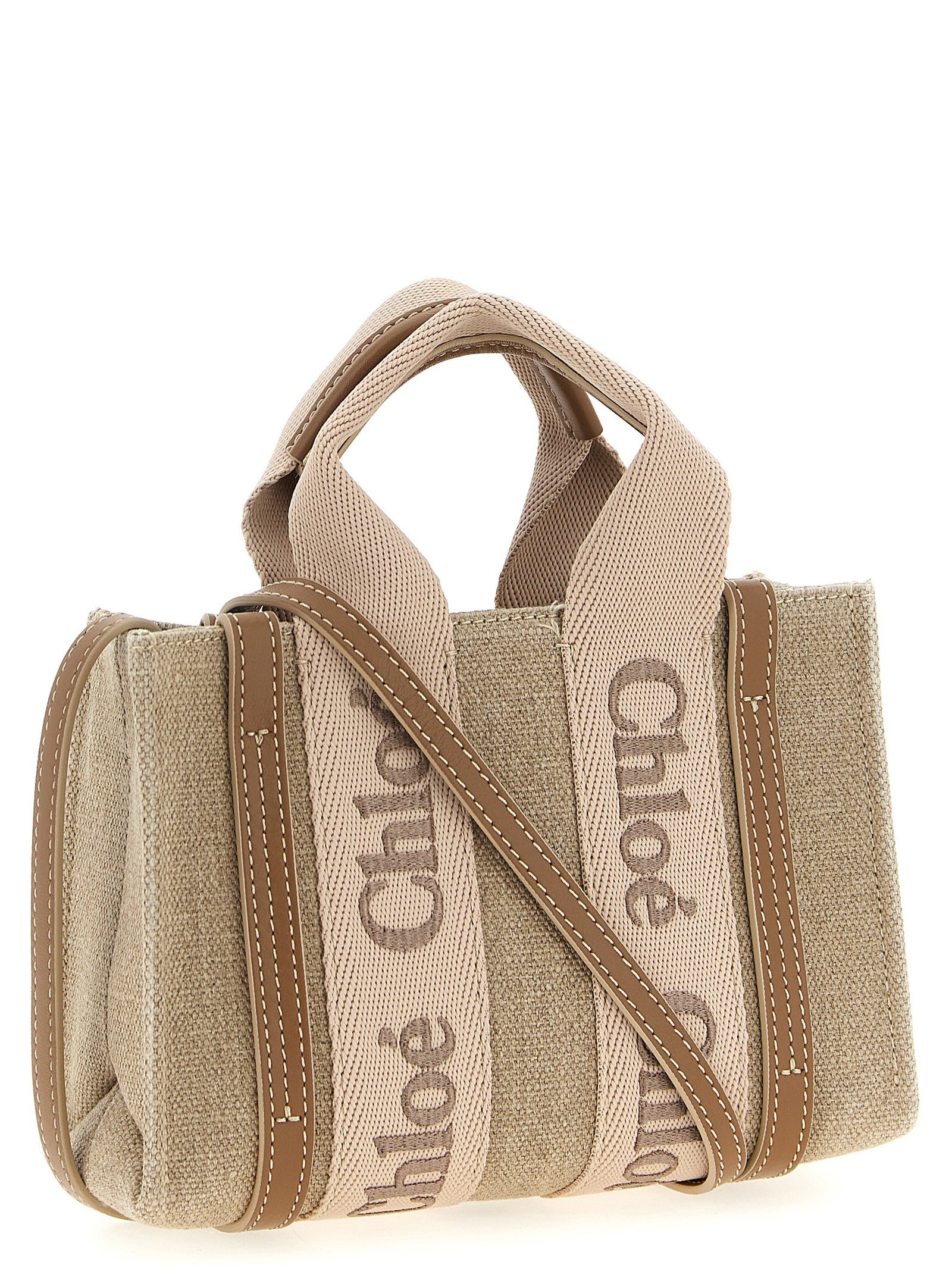 Chloé Woody Mini Handbag Blue