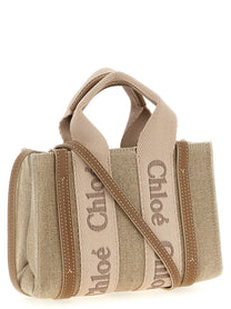 Chloé Woody Mini Handbag Blue