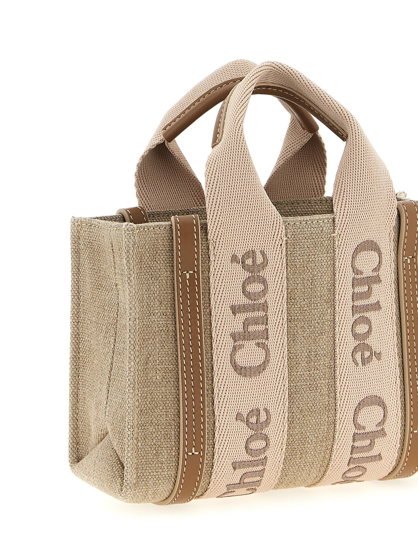 Chloé Woody Mini Handbag Blue