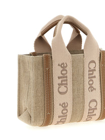 Chloé Woody Mini Handbag Blue