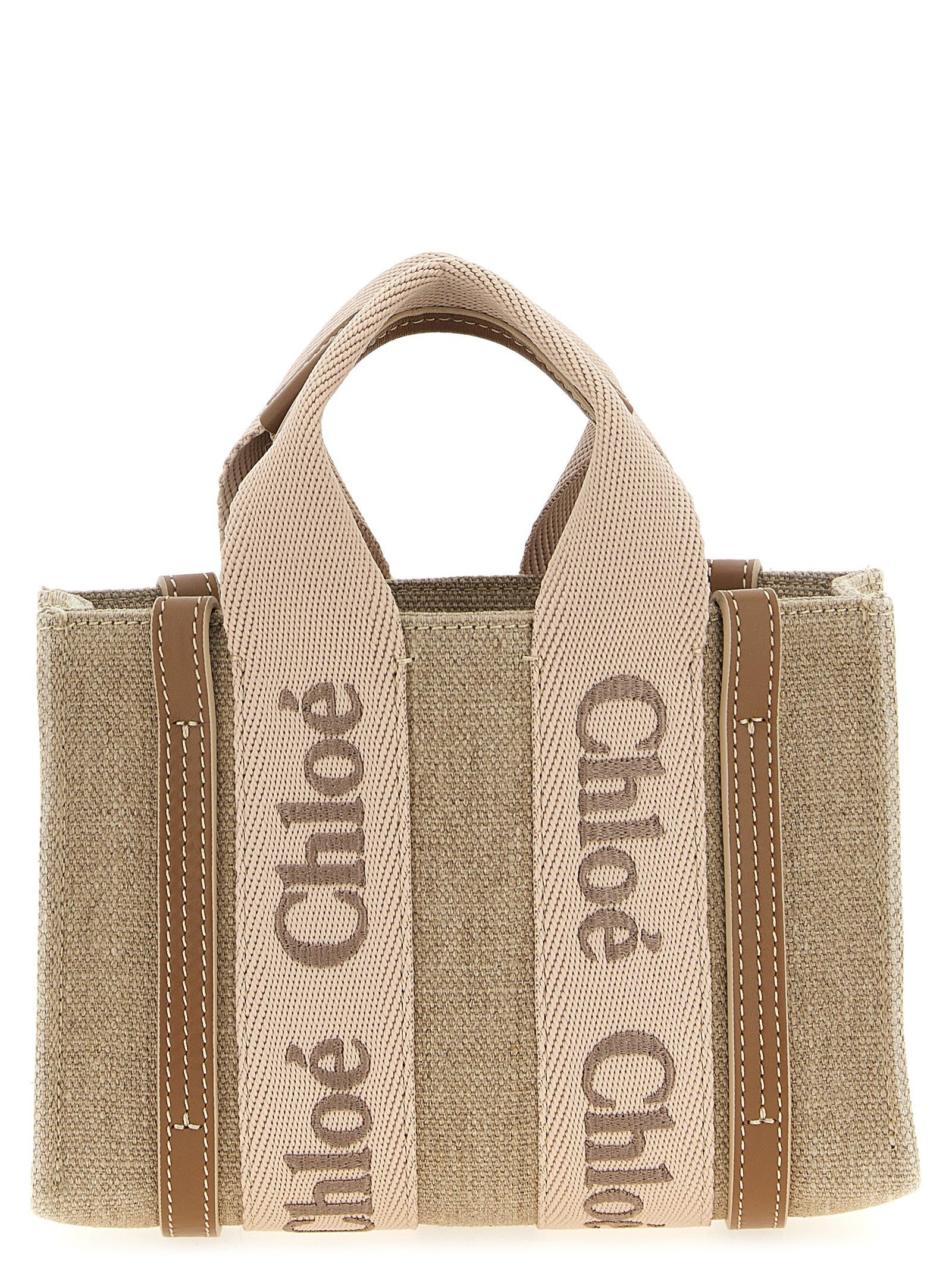 Chloé Woody Mini Handbag Blue