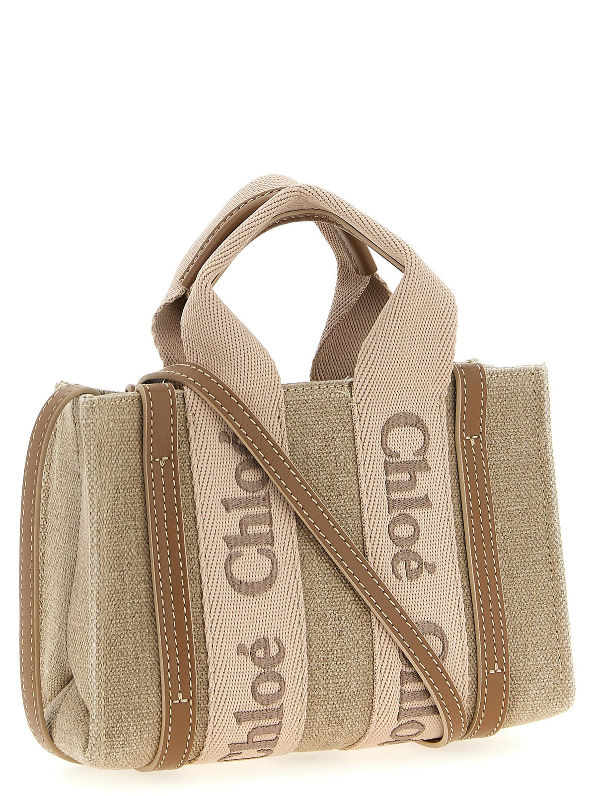 Chloé Woody Mini Handbag Blue, view 2