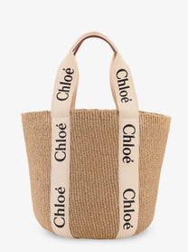 Chloé Women's Woody Shopping Bag Beige