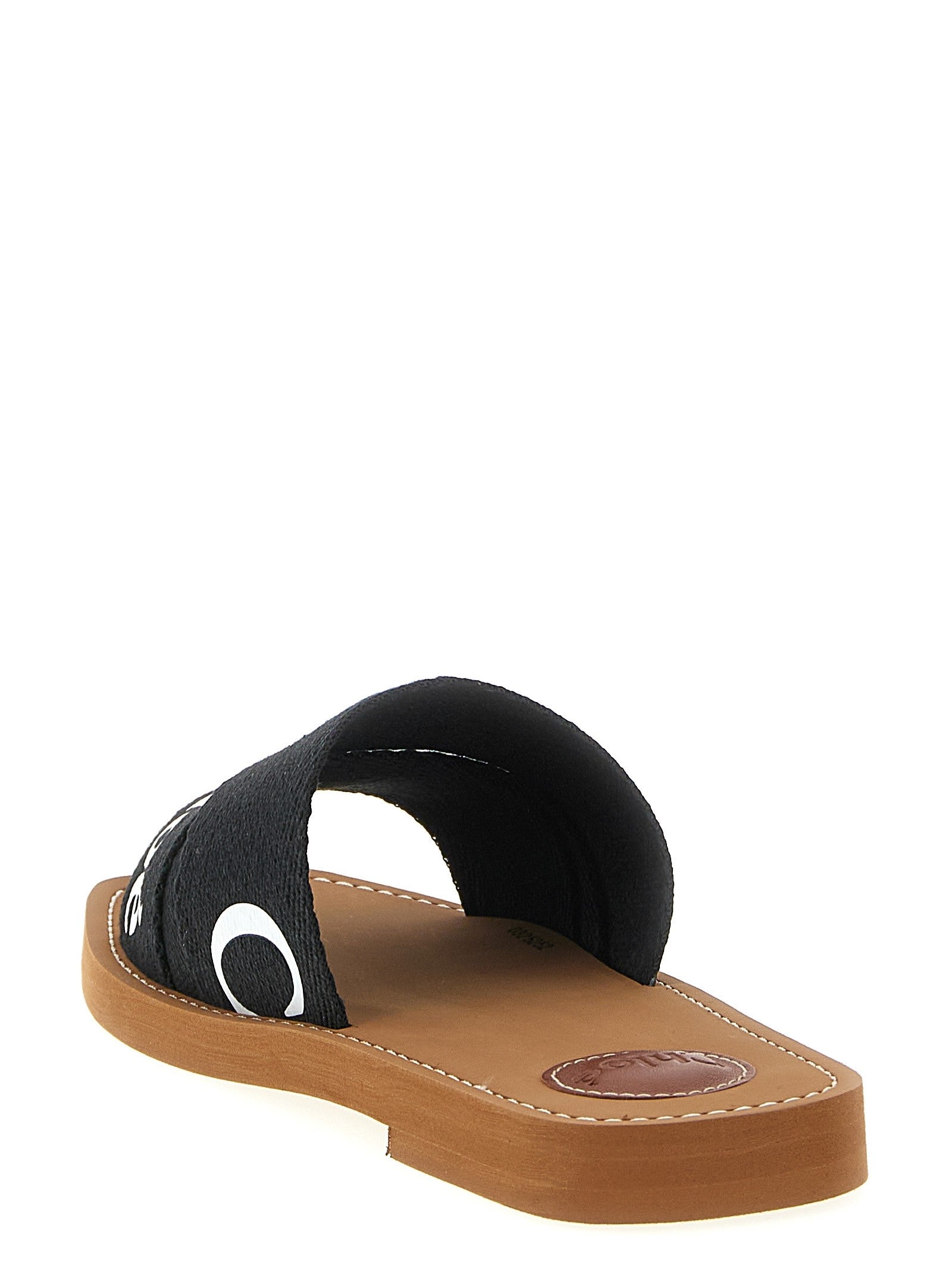Chloé Woody Sandals Black