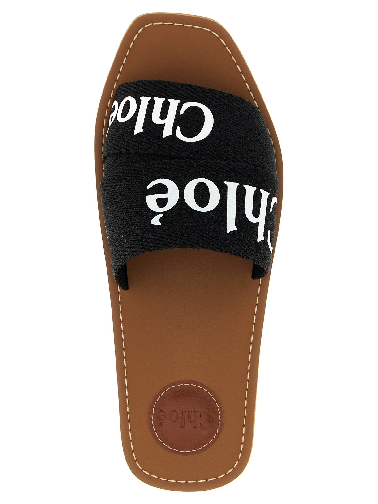 Chloé Woody Sandals Black