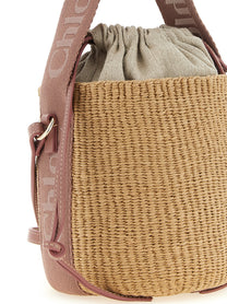 Chloé Woody Small Handbag Beige